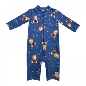 Карикатурен печат с цип от еднократно бански костюми