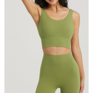 Фиксирана чаша u-образна форма на събиране на спортен сутиен